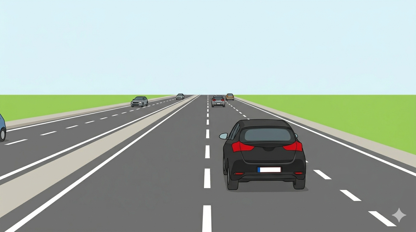 Illustration: Marquages, ilots et obstacles