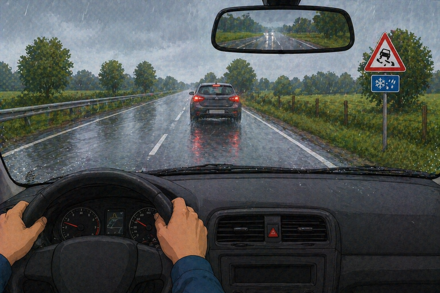 Illustration: Distance de freinage